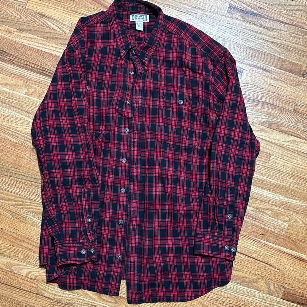 Duluth Trading Company Flannel Shirt - Men’s Big and Tall 3XLT